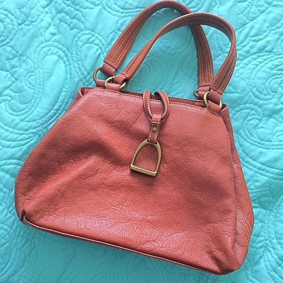 Lauren Ralph Lauren Brown Leather Bag - Picture 8 of 8